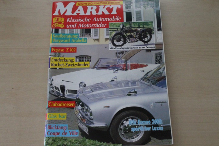 Deckblatt Oldtimer Markt (10/1991)